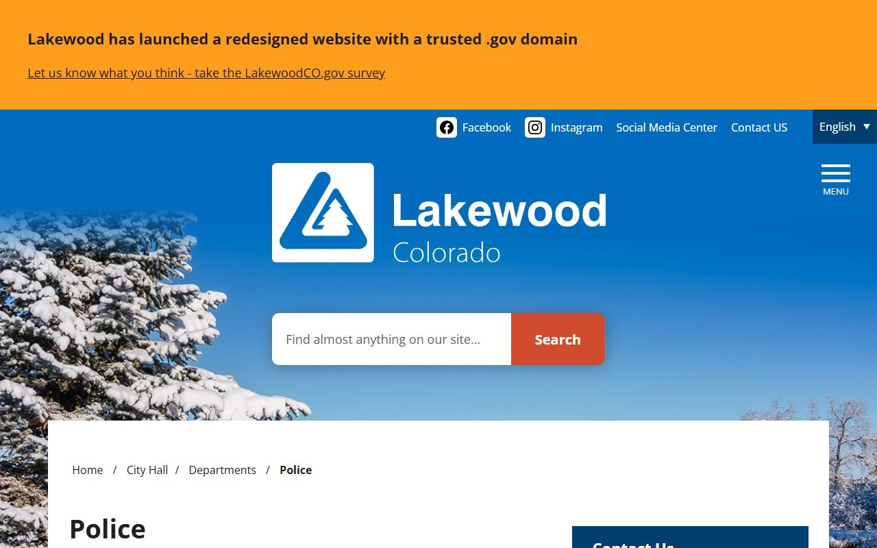 Lakewood police department records for white pages search